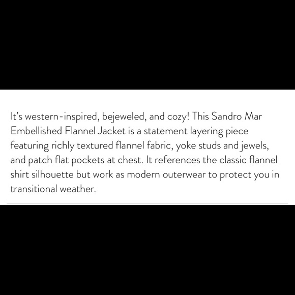 Sandro embellished jacket - Picture 7 of 8